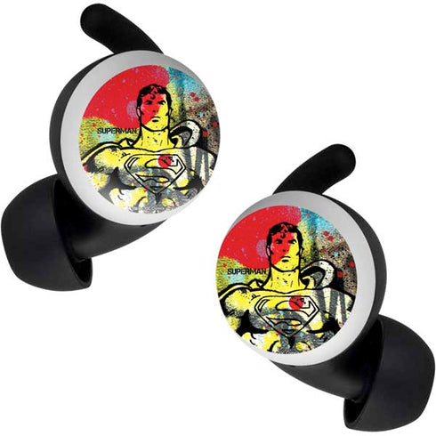 DC Comics Superman Color Splatter Google Pixel Buds Skin